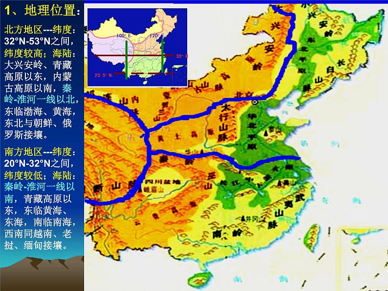 认识南方地区和北方地区的区域差异PPT课件免费下载02