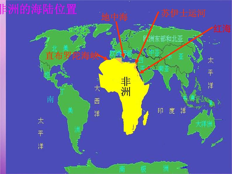 七年级地理下册6.2 非洲课件 湘教版04