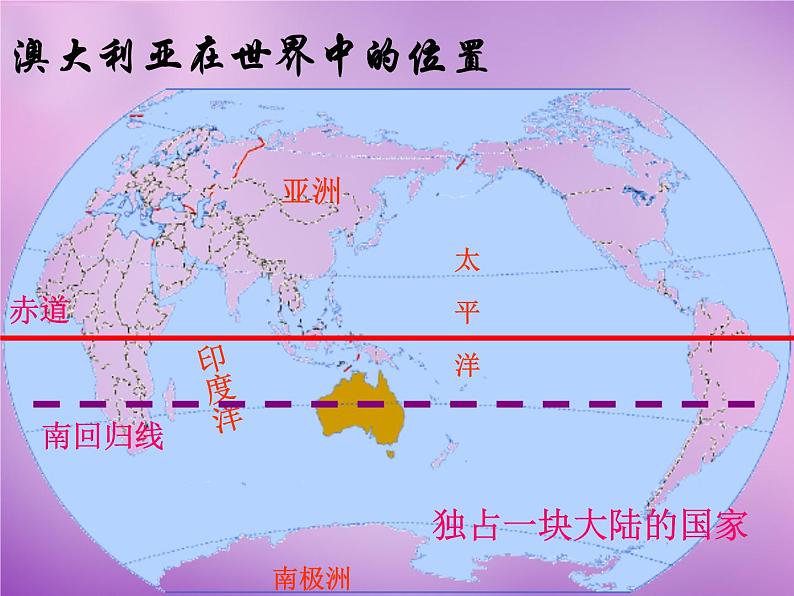 七年级地理下册8.7 澳大利亚课件 湘教版第2页