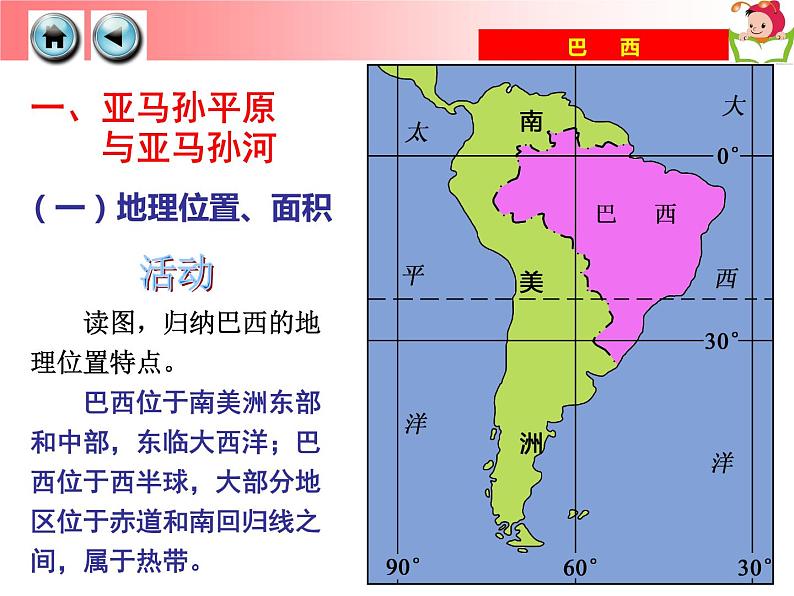 湘教版七年级地理下册8.6 巴西课件第6页