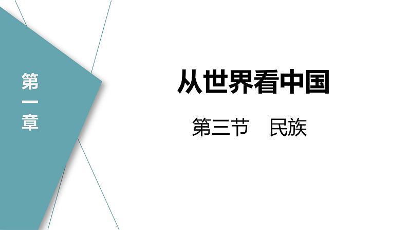 人教八上地理最新课时练习 第一章第三节 民族课件PPT第2页