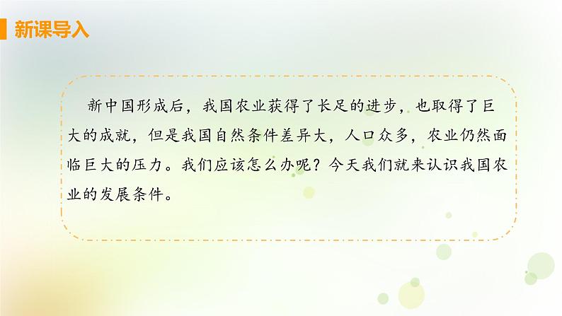 八年级地理上册第四章中国的经济发展第二节农业第2课时发展农业要因地制宜走科技强农之路教学课件新人教版04