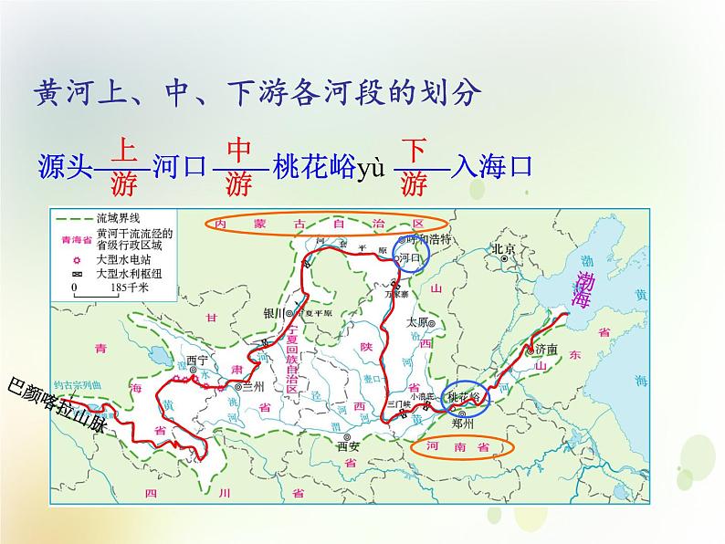 八年级地理上册第二章中国的自然环境第三节河流第3课时黄河的治理与开发教学课件新人教版06