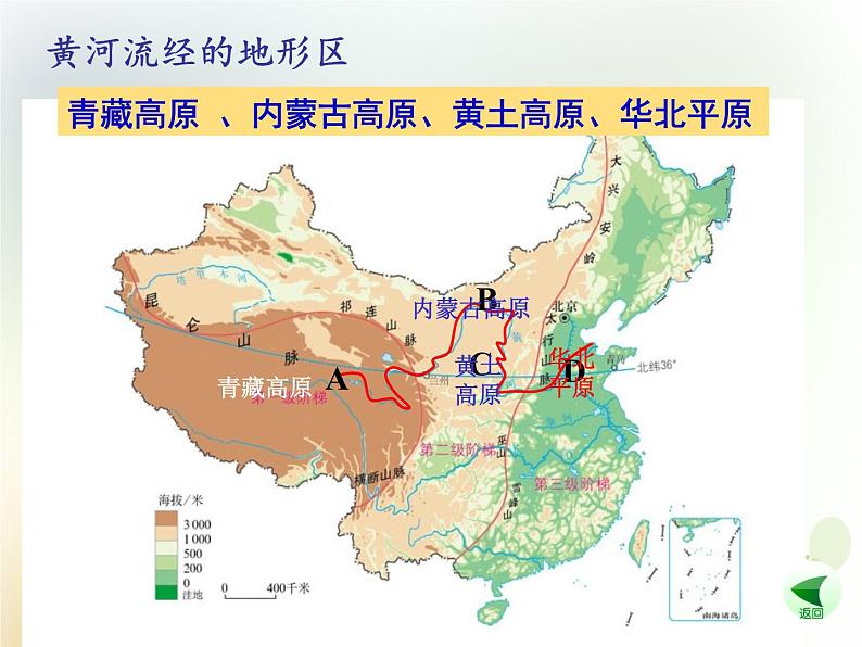 八年级地理上册第二章中国的自然环境第三节河流第3课时黄河的治理与开发教学课件新人教版08