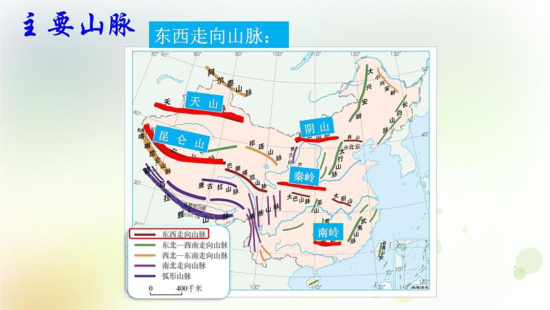 八年级地理上册第二章中国的自然环境第一节地形和地势第1课时教学课件新人教版第8页