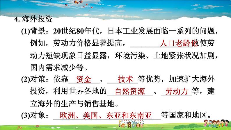人教版地理七年级下册-7.1.2 与世界联系密切的工业  东西方兼容的文化【习题课件】04
