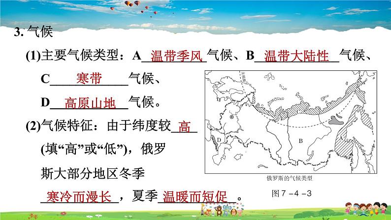 人教版地理七年级下册-7.4.1 横跨亚欧大陆北部【习题课件】05