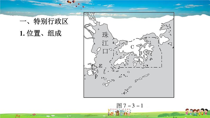 人教版地理八年级下册-7.3 “东方明珠”——香港和澳门【习题课件】02