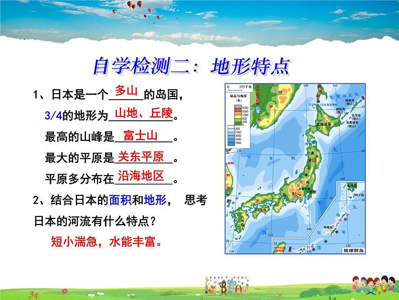 湘教版地理 七年级下册- 第八章 第一节 日本【教学课件+教案】07