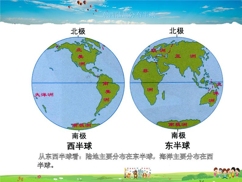 粤教初中地理七上《第3章第3章　陆地与海洋》PPT课件 (10)08