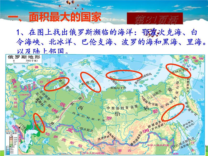 粤教版地理七年级下册  《第8章第三节　横跨亚欧大陆的国家－》PPT课件 (3)第2页