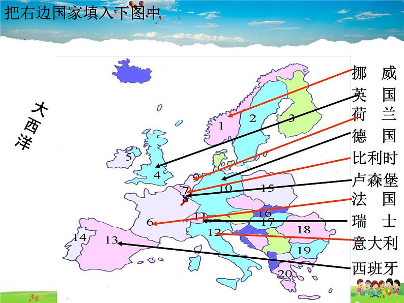 粤教版地理七年级下册  《第8章第二节　发达国家集中地－欧洲西部》PPT课件 (2)第6页