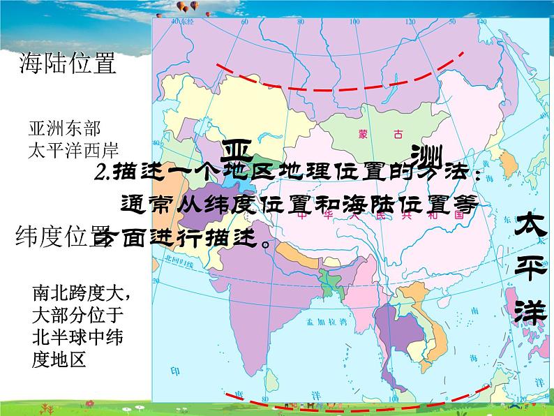 粤教版地理八年级上册  《第1章第1节 位置和疆域》PPT课件 (1)第4页