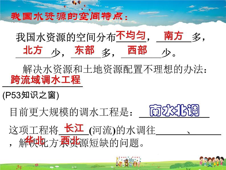 粤教版地理八年级上册  《第3章第3节 水资源》PPT课件 (4)第7页