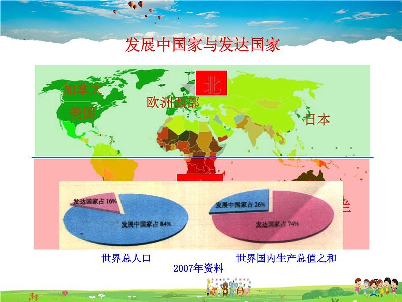 湘教版地理七年级上册  《第5章第1节 发展中国家与发达国家》PPT课件 (1)07