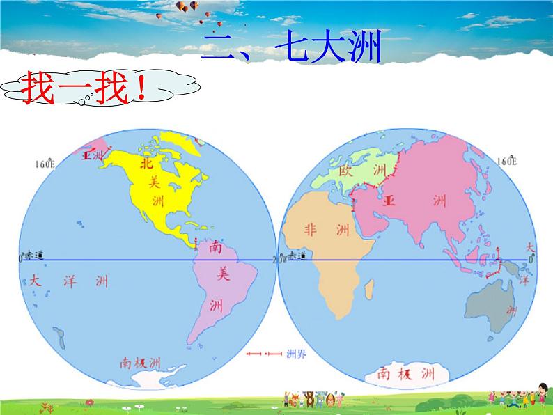 湘教版地理七年级上册  《第2章第2节 世界的海陆分布》PPT课件 (4)第7页