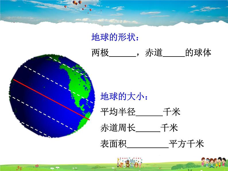 湘教版地理七年级上册  《第2章第2章 地球的面貌》PPT课件第4页