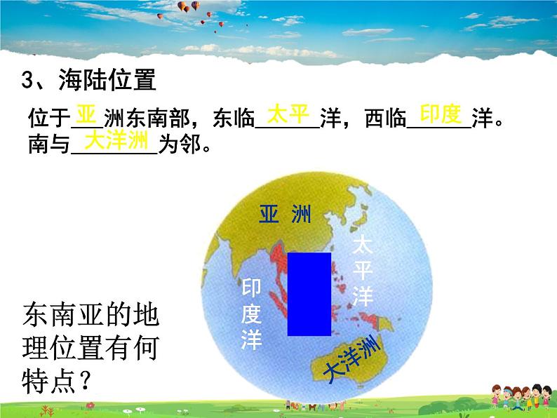 湘教版地理七年级下册  《第7章第1节 东南亚》PPT课件 (2)第7页