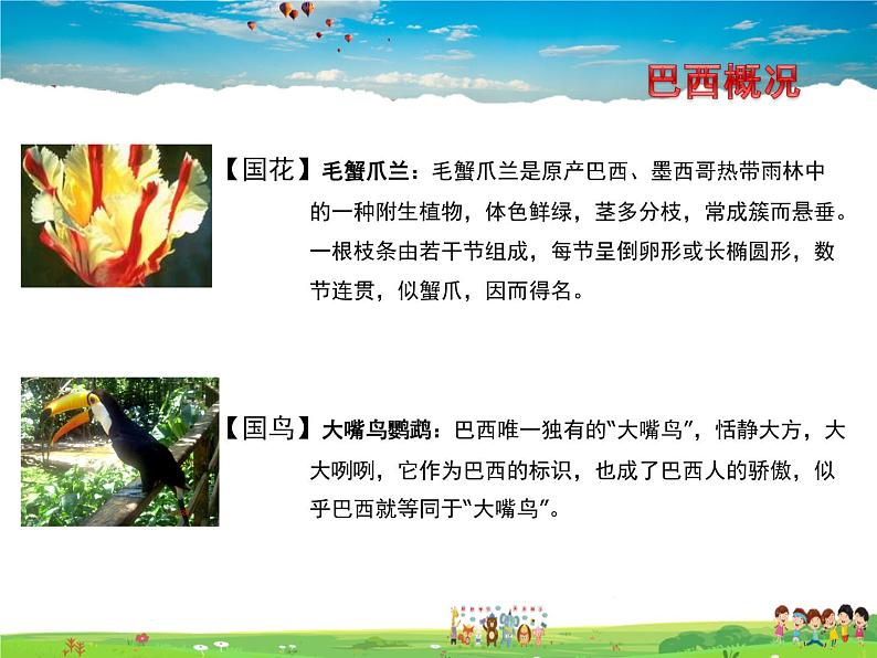 湘教版地理七年级下册  《第8章第6节 巴西》PPT课件 (1)第6页