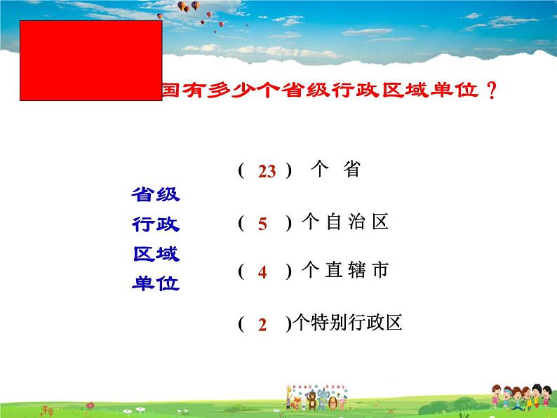 湘教版地理八年级上册  《第1章第二节 中国的行政区划》PPT课件 (15)05