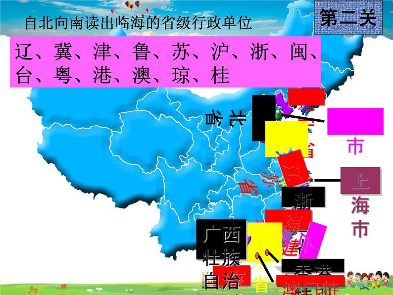 湘教版地理八年级上册  《第1章第二节 中国的行政区划》PPT课件 (14)第7页