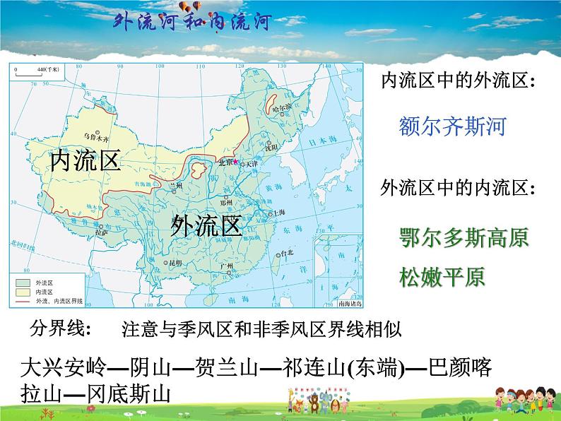 湘教版地理八年级上册  《第2章第三节 中国的河流》PPT课件 (8)第5页