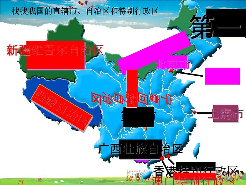 湘教版地理八年级上册  《第1章第二节 中国的行政区划》PPT课件 (6)06