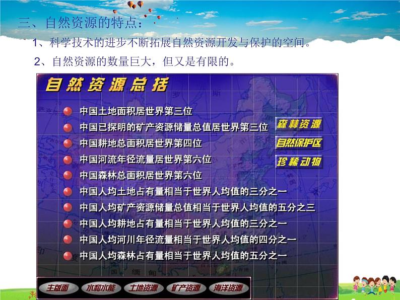 湘教版地理八年级上册  《第3章第一节 自然资源概况》PPT课件 (8)02