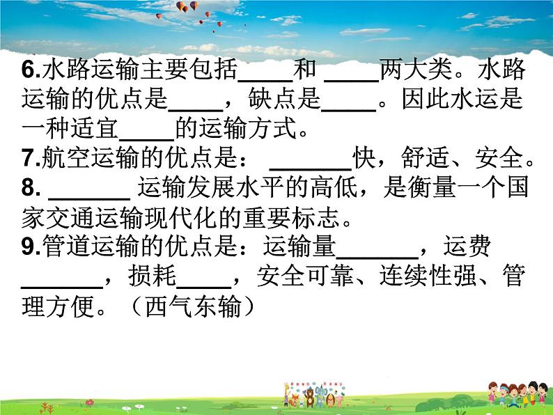 湘教版地理八年级上册  《第4章第三节 交通运输业》PPT课件 (11)05