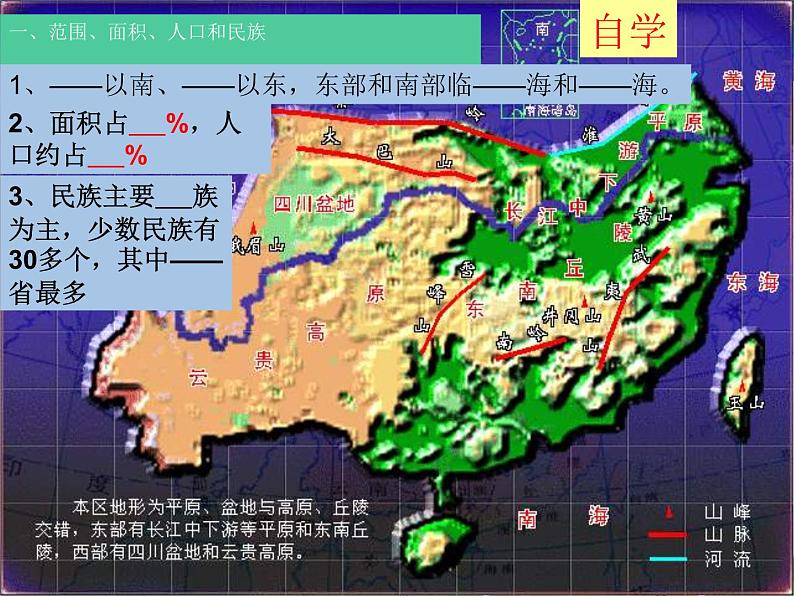 湘教版地理八年级下册  《第5章第2节 北方地区和南方地区》PPT课件 (12)第3页