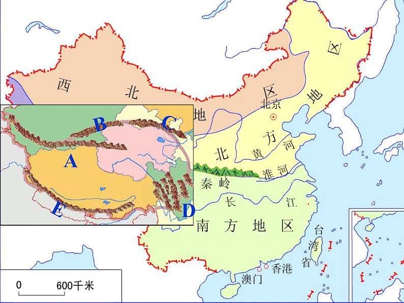 湘教版地理八年级下册  《第5章第3节 西北地区和青藏地区》PPT课件 (3)第3页