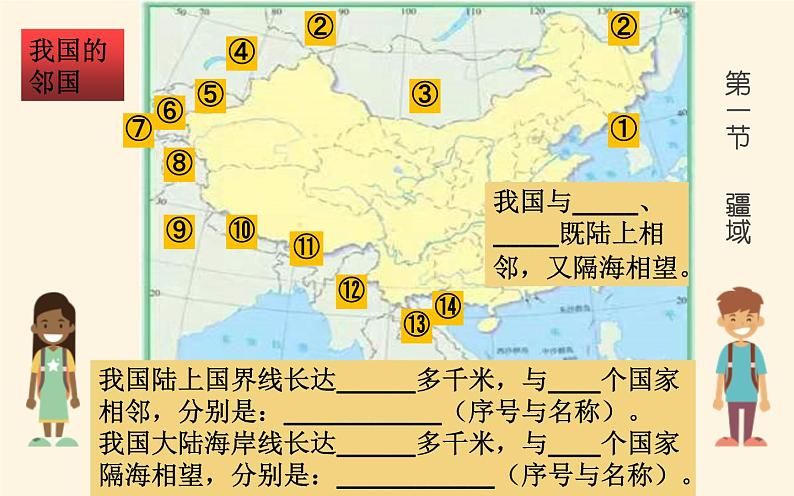 人教版地理八年级上册期中复习（第一章和第二章）课件第6页