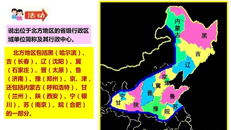 湘教版地理八年级下册《第五章 第二节北方地区和南方地区》同步教学课件PPT第8页