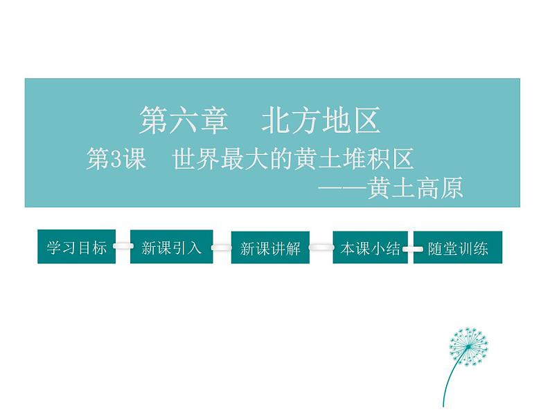 2021-2022学年年人教版八年级地理下册课件 6.3 世界最大的黄土堆积区——黄土高原第1页