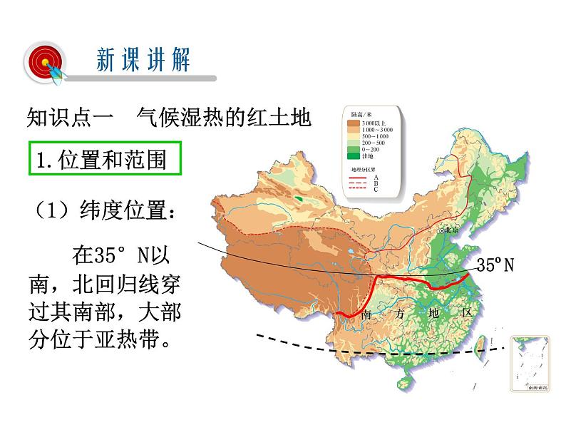 2021-2022学年年人教版八年级地理下册课件 7.1 自然特征与农业05