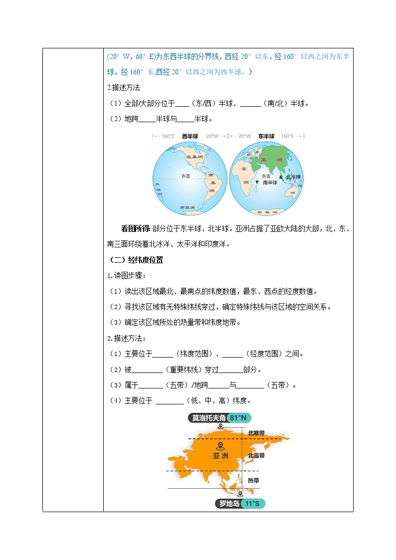 人教版（新课标）地理七年级下册：第一节《位置和范围》（课件+教案+同步练习）02