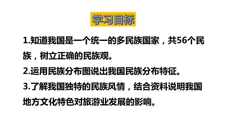 湘教版地理八年级上册第一章 第四节中国的民族 课件第2页