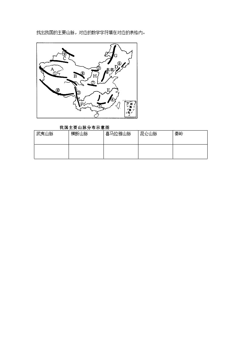辽宁省朝阳市2021-2022学年八年级上学期期中考试地理试卷（word版 含答案）第3页