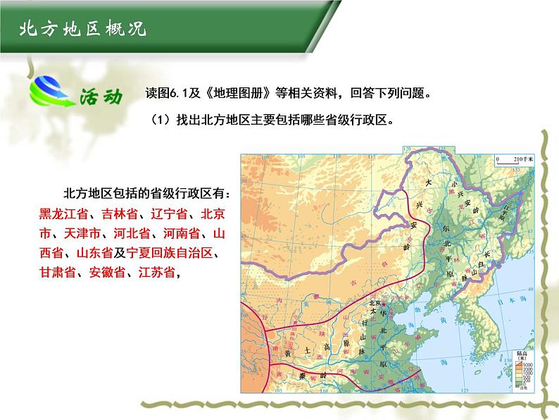 6.1北方地区 同步课件第7页