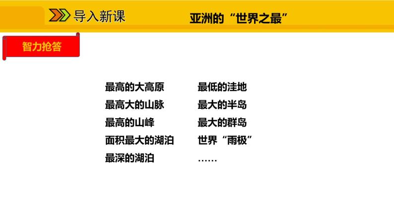 第六章 我们生活的大洲——亚洲 第二节 自然环境课件02