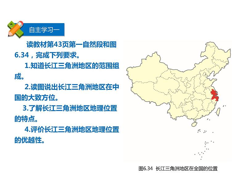 晋教版地理八年级下册 6.4　长江三角洲地区—城市密集的区域课件PPT04