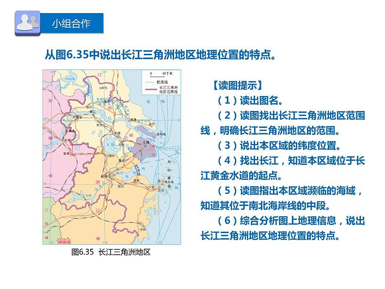 晋教版地理八年级下册 6.4　长江三角洲地区—城市密集的区域课件PPT05