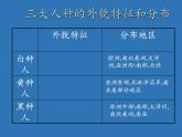 湘教版地理七年级上册 第三章 第二节 世界的人种 (2)（课件）