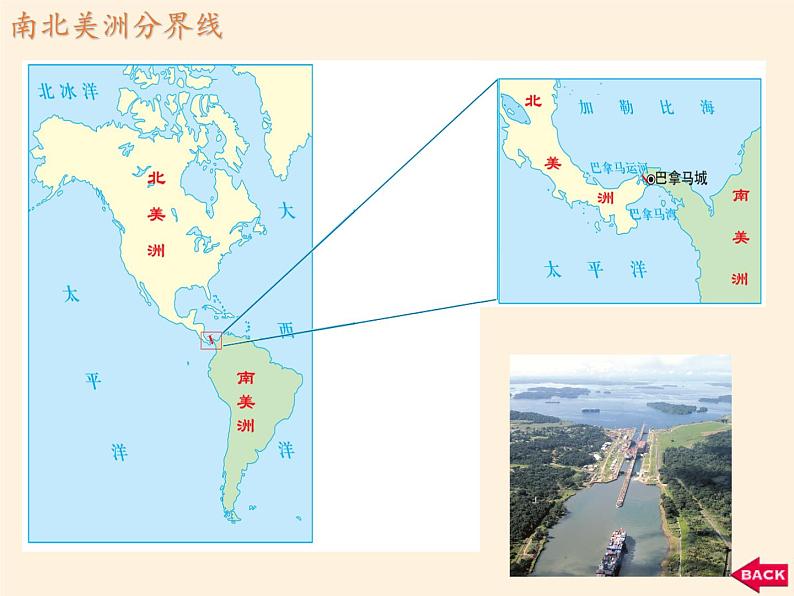 湘教版地理七年级上册 第二章 第二节  世界的海陆分布(3)（课件）第5页