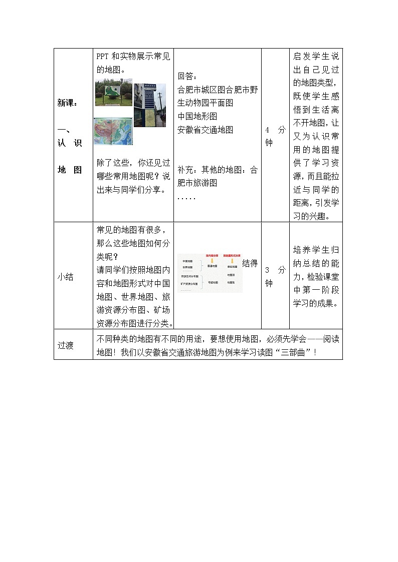 商务星球版地理七年级上册 第二章 第三节 地图的应用(2)（教案）03