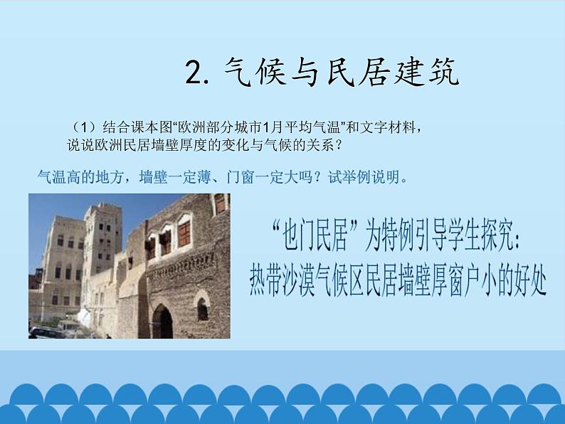 商务星球版地理七年级上册 第四章 活动课 气候与我们的生产生活_（课件）第5页