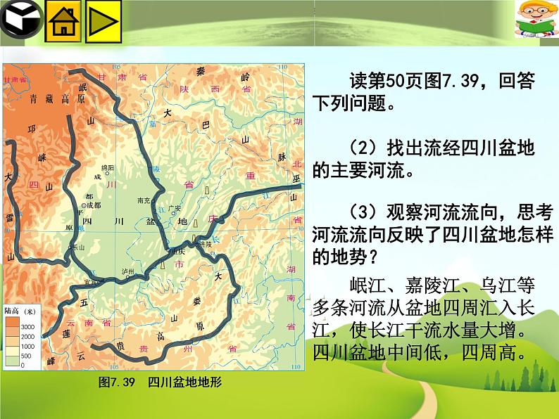 7.3  四川盆地  优秀课件第7页