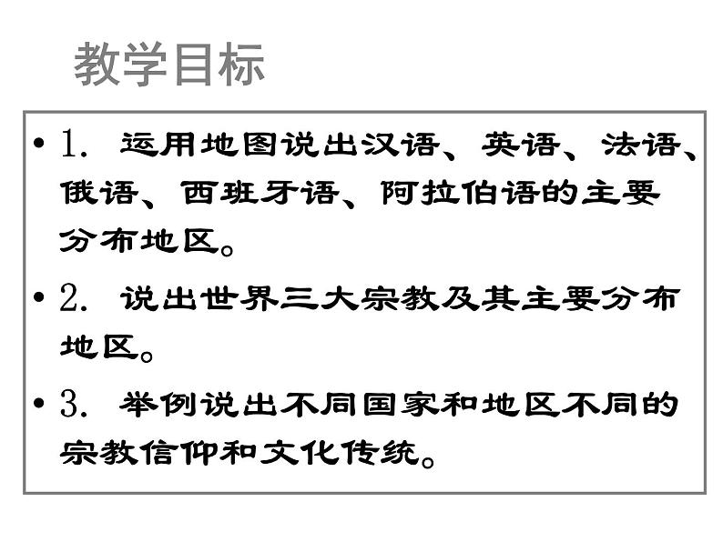 4.2世界的语言与宗教 （共52张PPT）课件PPT第2页