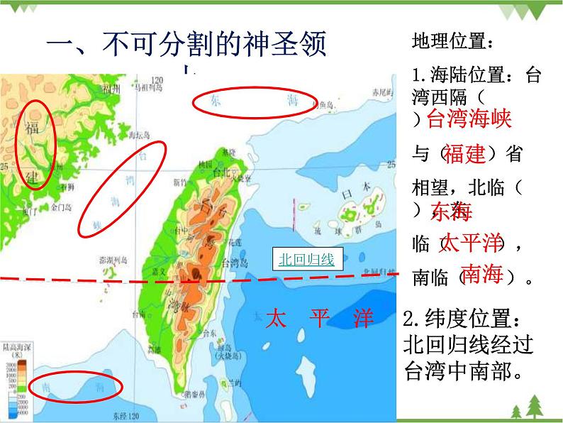 人教版地理八年级下册 7.4祖国的神圣领土——台湾省  课件02