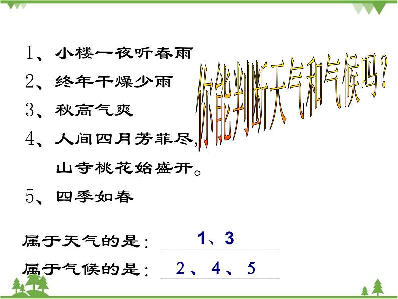 人教版七年级上册 地理：3.1《多变的天气》课件405